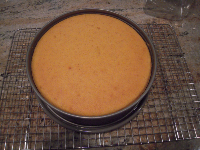 Pumpkin cheesecake 2
