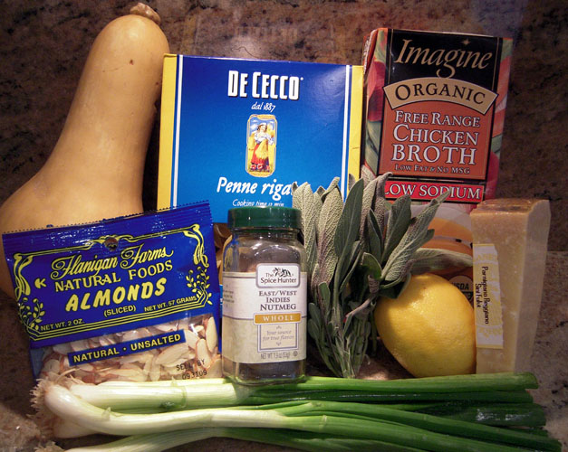 Butternut squash ingreds
