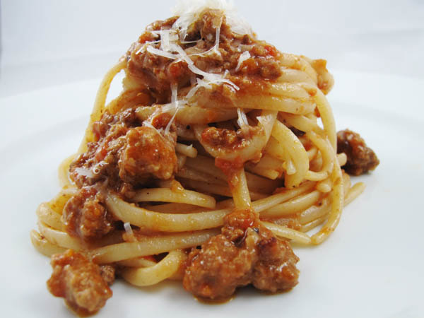 Pasta bolognese 2