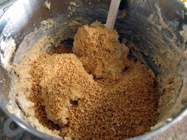 Peanut butter cookie nuts