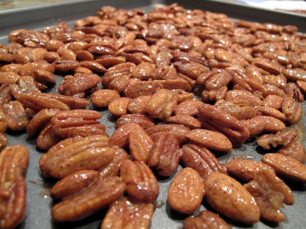 Spiced nuts sheet