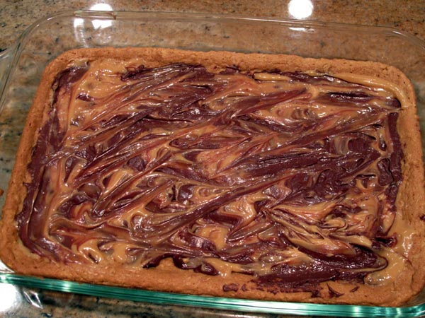 Peanut butter finger pan