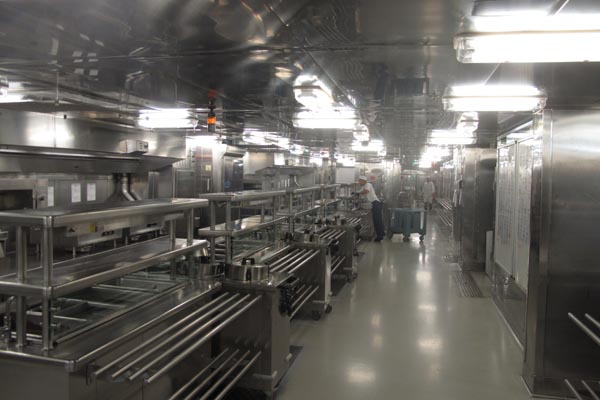 Westerdam kitchen