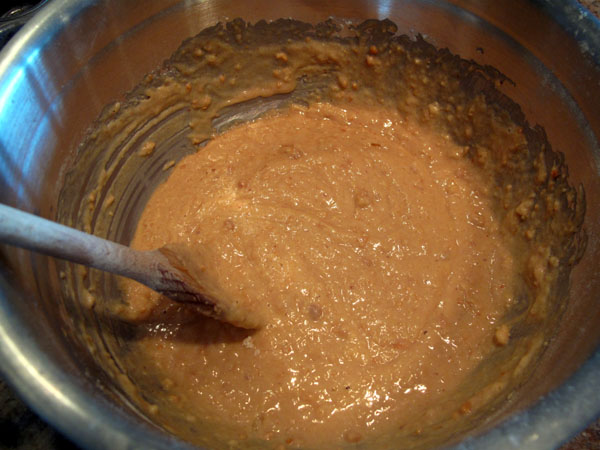 Pb muffin batter