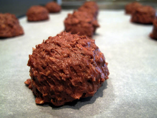 Chocolate oatmeal balls