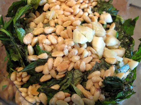 Pesto ingred