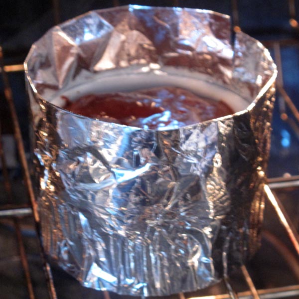 Choco souffle foil wrapped