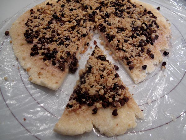 Rugelach filling triangle