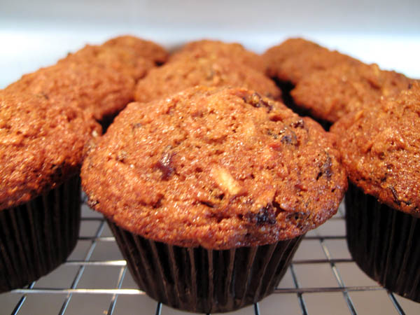 Carrot muffins pan
