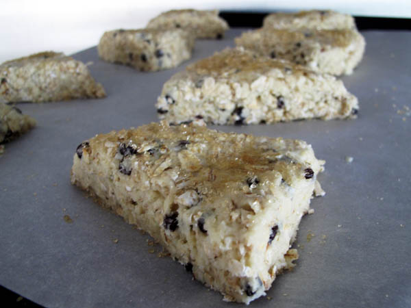 Oat scones prebake