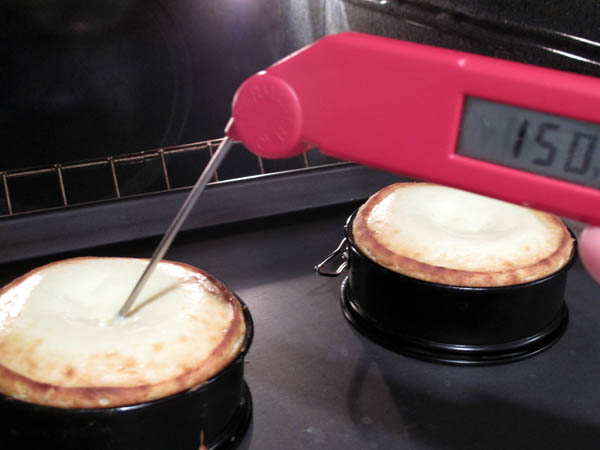 Cheesecake temp