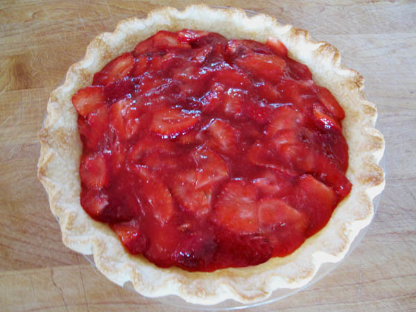 Strawberry pie filling