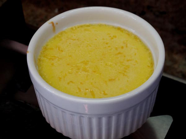 Flan cooling