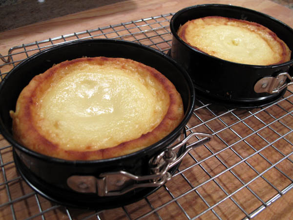 Cheesecake baked