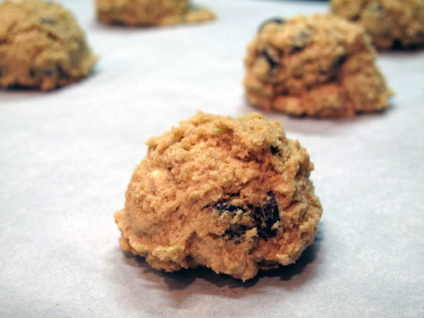 Peanut Butter Chocolate Chip Cookies dough