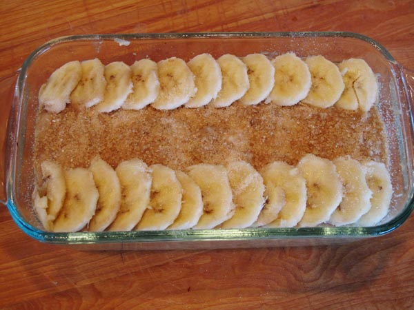 Prize banana bread prebake