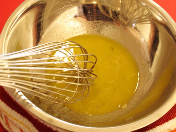 Herb vinaigrette bowl