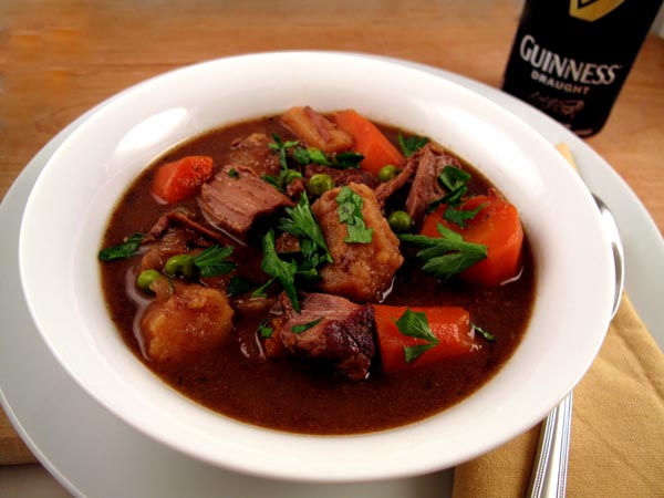 Guinness beef stew bowl