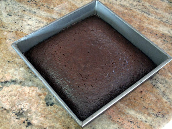 Chocolate Mayonnaise Cake baked