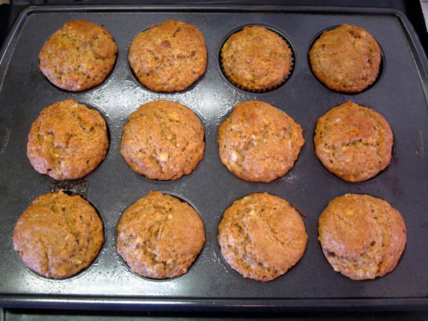 Banana Nut Muffin Baked