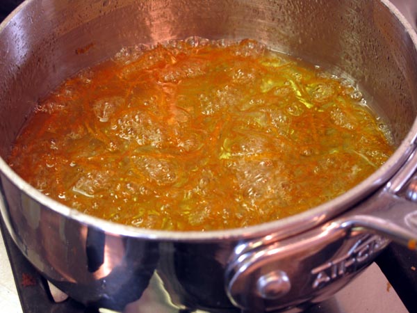 Orange zest