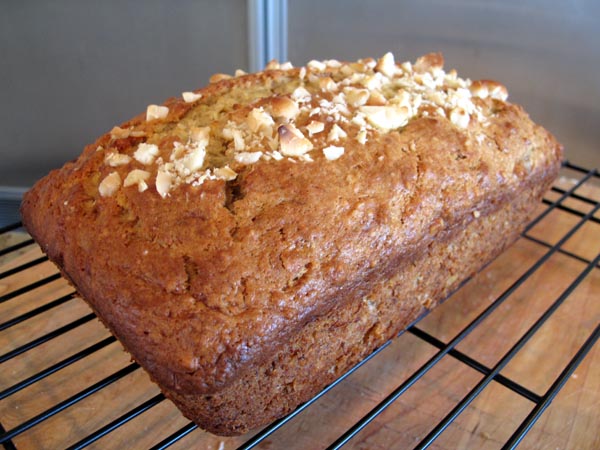Big Island Banana Bread baked