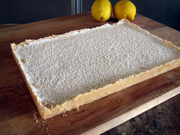 Lemon Bars Sheet