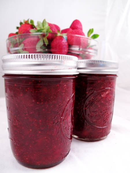 Strawberry Jam Jars