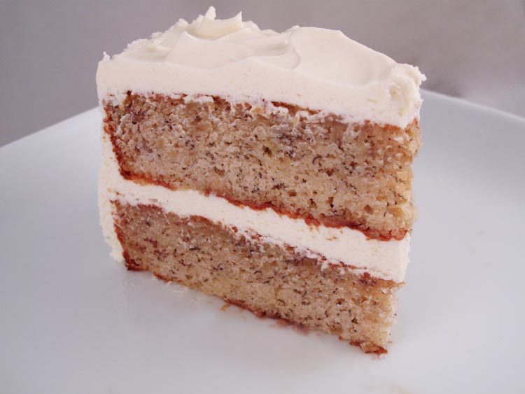 Banana Cake slice