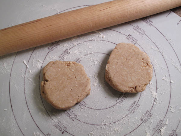 Rustic Free Form Apple Tartlet discs