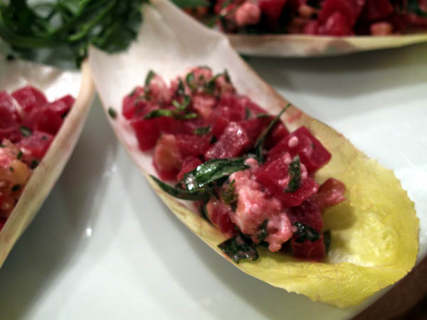 Beet Goat Cheese Endive Salad single