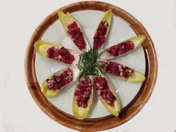Beet Goat Cheese Endive Salad 1