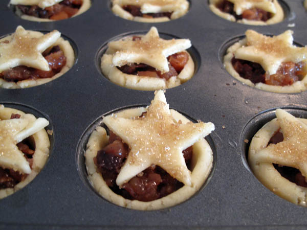 Mini Mince tarts star