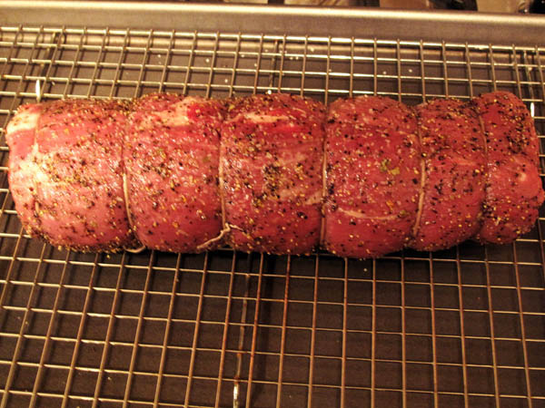 Beef tenderloin rack