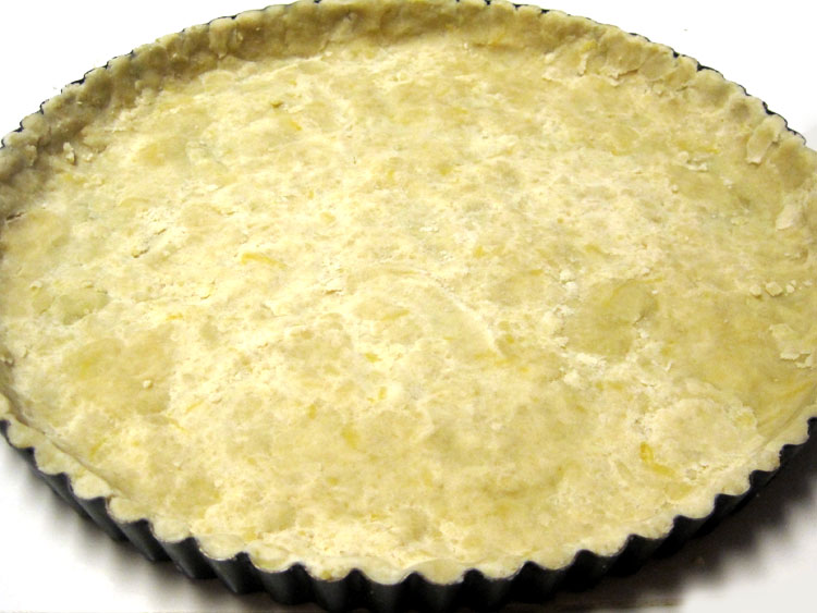 Lemon tart crust