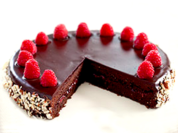 Chocolate Raspberry Torte 1a