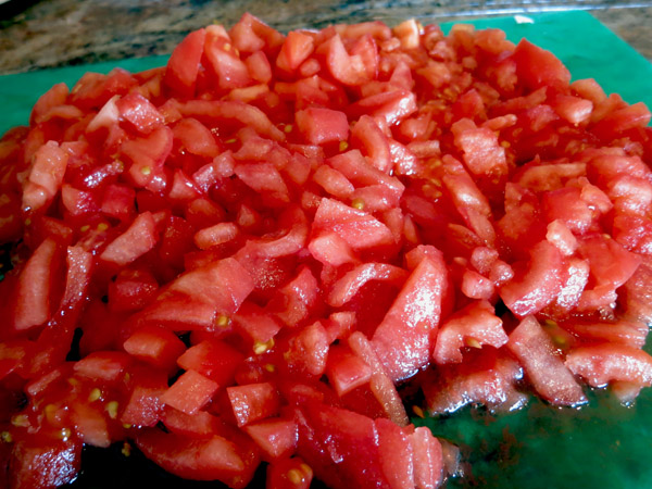 Fresh Tomato Sauce diced