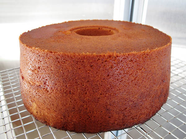 Fall Harvest Apple Cake cooling