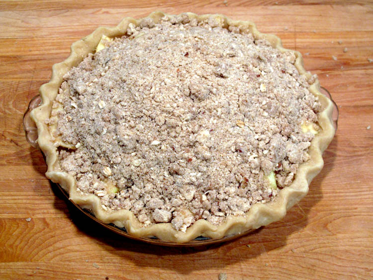 Apple Pie Streusel Topping prebake