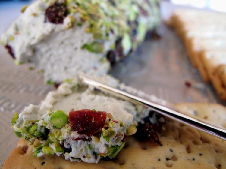Pat Loud Cheese Log Nuts Cranberries