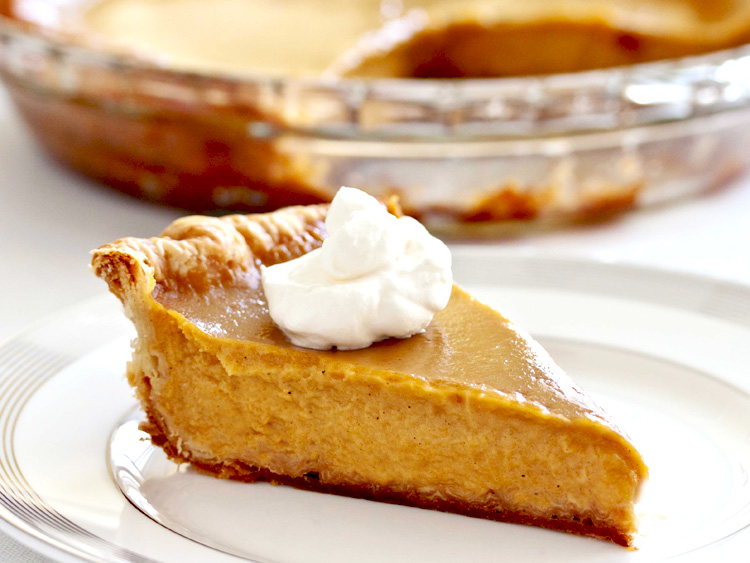 Worlds best pumpkin pie slice 1
