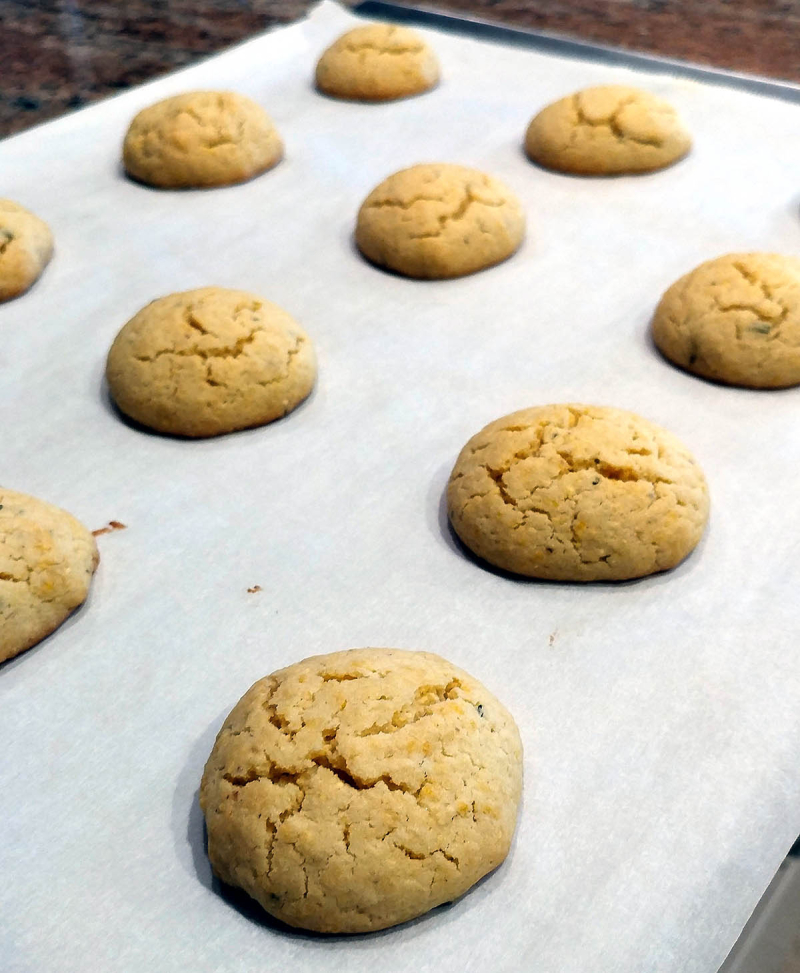 Cornmeal Roseamary Cookies shieet2