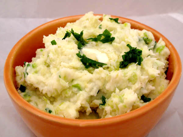 Colcannon Irish Mashed Potatoes