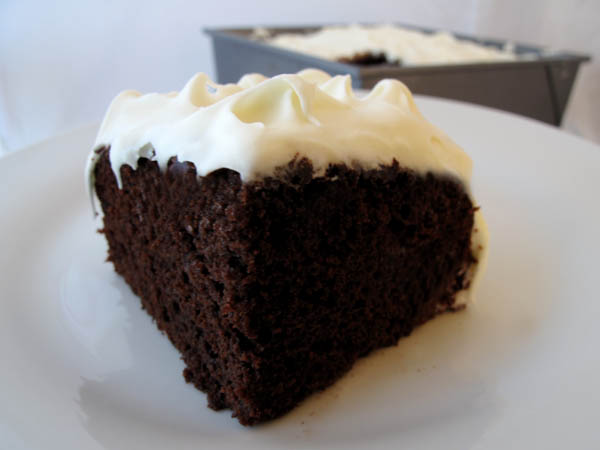 Grandma Moores Easy Chocolate Mayonnaise Cake