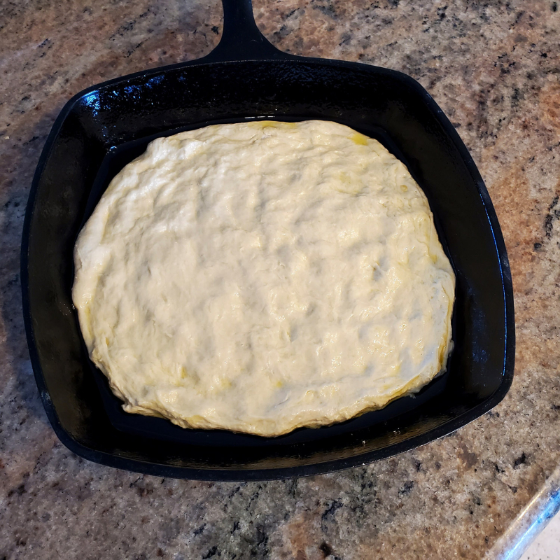 King Arthur Flour Super Easy Cheesy Pan Pizza dough ball