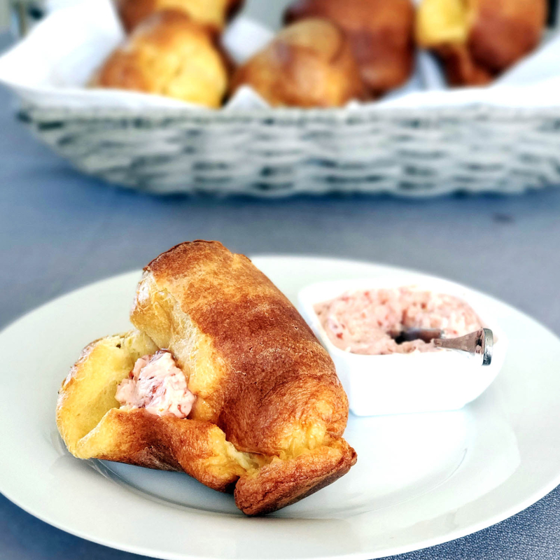 Perfect Popver Strawberry Butter