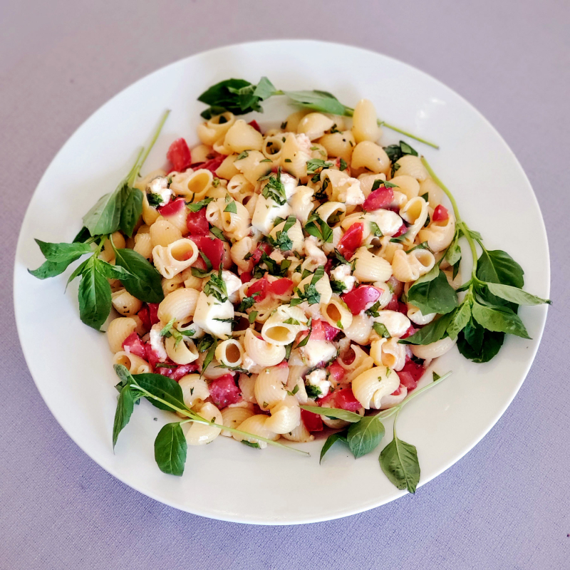 Fresh Summer Pasta Caprese